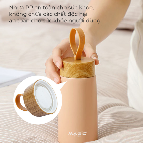 Bình Giữ Nhiệt Magic A-022HO 280ml Giữ Nhiệt Lâu – Inox 304 Cao Cấp